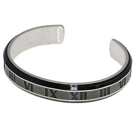 Bracciale rigido Atlas di Tiffany & Co. in argento e titanio