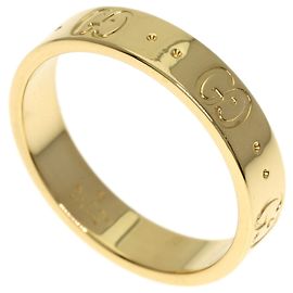 Anillo Gucci Icon #12 en oro amarillo de 18K