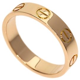 Anello Mini Love di Cartier in oro rosa 18K