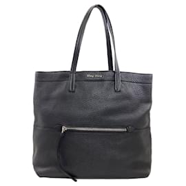 Miu Miu Leder-Tote-Bag