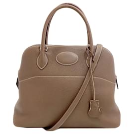 Hermès Borsa Hermes Bolide 31 in Etoupe Gray