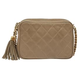 Bolso Chanel Vintage Diamond CC de piel acolchada Small