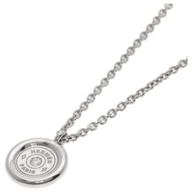 Collier Sellier Diamond en or blanc 18K Hermès