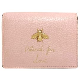 Gucci 460185 Animalier Bee Portafoglio Bi-fold