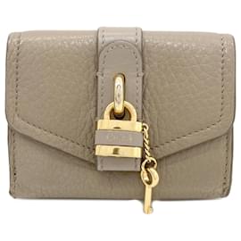 Chloé Chloe Abby Cartera de cuero plegable para mujer