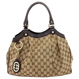 Borsa Gucci 211944 Sukey GG Canvas