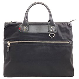 Borsa Boston Gucci in tela nera