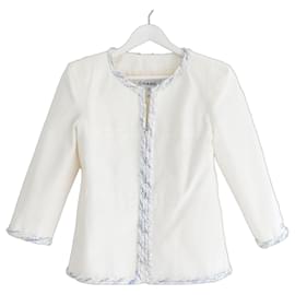 Chanel Irisierende Baumwoll-Tweed-Jacke Spring 2018
