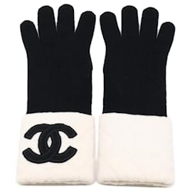 Guanti in maglia di cashmere CHANEL Coco Mark