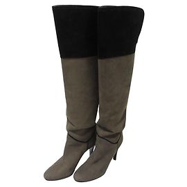 Autre Marque Botas largas de ante GINZA Kanematsu