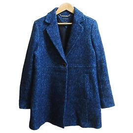 Autre Marque Casaco de lã espinha de peixe Tommy Hilfiger