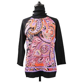 Autre Marque Maglione a collo alto in misto seta LEONARD FASHION Bijou