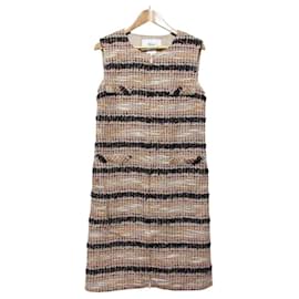 Autre Marque Rene TISSUE Tweed Kleid
