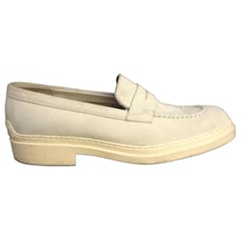 Mocassini Tod's in pelle crema