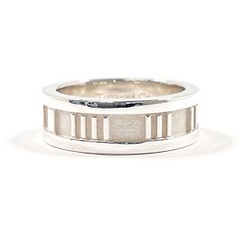 Tiffany & Co Anel Atlas da Tiffany em Prata 925