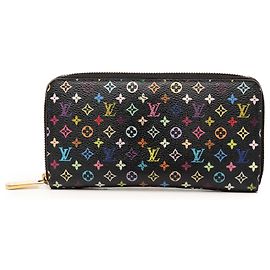 Cartera Zippy Louis Vuitton Monogram Multicolore Negra