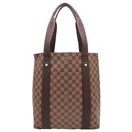 Louis Vuitton Cabas Beaubourg in Damier Ebene marrone