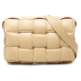 Bottega Veneta Borsa a tracolla Cassette in nappa Intrecciato marrone