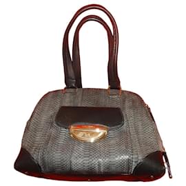Borsa Lancel Adjani Special Edition Pelle di Serpente e Vitello