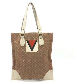 Louis Vuitton Monogram Mini Initial Tanger Schultertasche