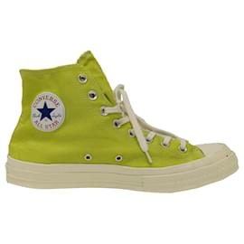 Comme Des Garcons Sneakers alte Comme des Garçons Play x Converse Chuck 70 in tela verde
