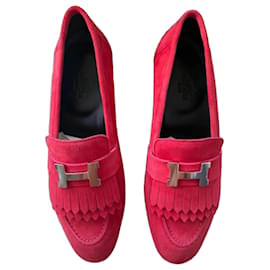 Mocasines Hermès Royal de ante rosa