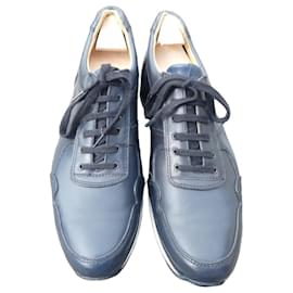 Sneakers in pelle Paraboot Blu Navy - 46