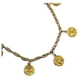 Collana con ciondolo a moneta Chanel COCO Mark