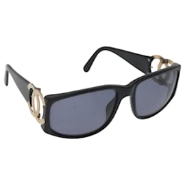 Occhiali da sole CHANEL in plastica Nero CC Auth BA12482