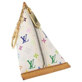 LOUIS VUITTON Monogram Multicolor Berlango Purse White M58028 LV Auth 179065V