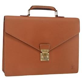 LOUIS VUITTON Epi Serviette Conseiller Briefcase Zipangu Gold M54428 Auth 177213 - Louis Vuitton