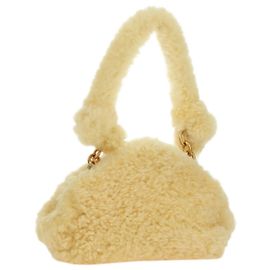 Borsa a Spalla BOTTEGA VENETA Pelliccia Oro Giallo Aut 177150M