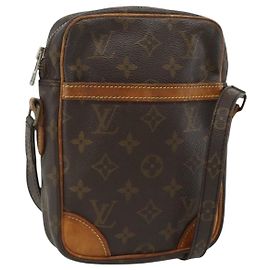 LOUIS VUITTON Monogram Danube Schultertasche M45266 LV Auth hk3415