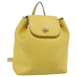 Céline Zaino CELINE in Pelle Giallo Oro Autentico 177264