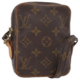 LOUIS VUITTON Borsa a tracolla Monogram Mini Danube M45268 LV Auth 178644