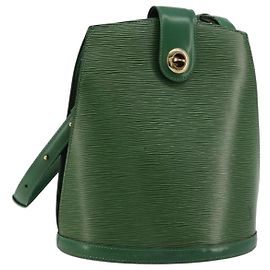 Borsa a Spalla LOUIS VUITTON Epi Cluny Verde M52254 LV Auth 177308