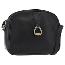 Borsa a Spalla CELINE in Pelle Nera e Oro Auth bs34916 - Céline