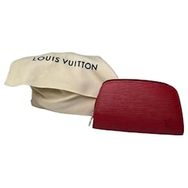 Louis Vuitton Pochette Cosmétique PM Epi Leather Rosso Coquelicot