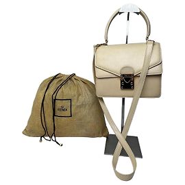 Borsa Vintage Fendi Top Handle Flap Bag in pelle di vitello crema avorio