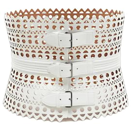 Alaïa Vienne Korsettgürtel aus Leder