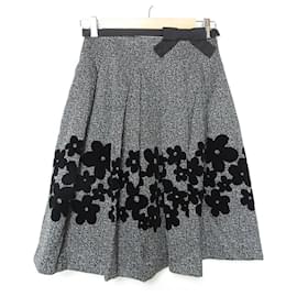 Falda acampanada M'S GRACY con estampado Flower Flocky y cinta - Autre Marque