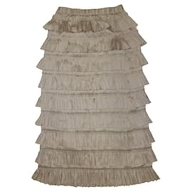 Falda larga con volantes escalonados Diagram 24AW - Autre Marque