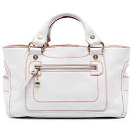 Celine Boogie Handtasche aus weißem Leder - Céline