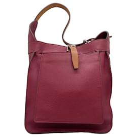 Hermès Love Paris Borsa a Tracolla in Pelle - Fuschia