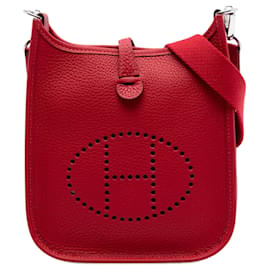 Hermès Red Clemence Evelyne I TPM