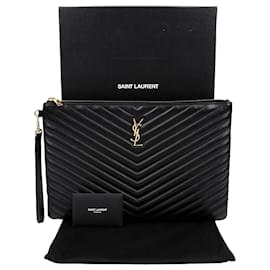 Clutch Porta Documentos Monogram - Saint Laurent