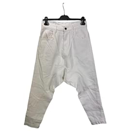 Bassike Jeans Super Lo Slung Blancos - Autre Marque
