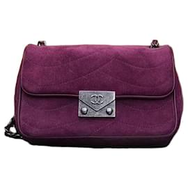 Borsa Chanel a forma di flacone di profumo - Viola