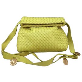 Bottega Veneta Borsa Intrecciato in Pelle - Verde