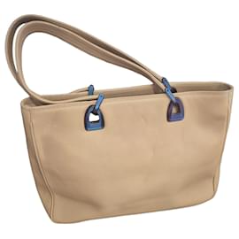Lancel Borsa Tote in Pelle Beige